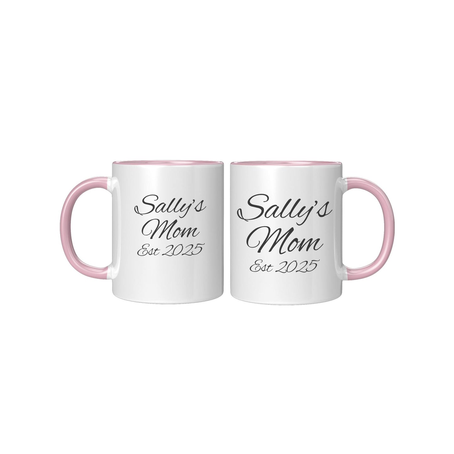 Personalized Mom Mug, New Mom gift idea's, New Parent gifts, Pregnancy announcement