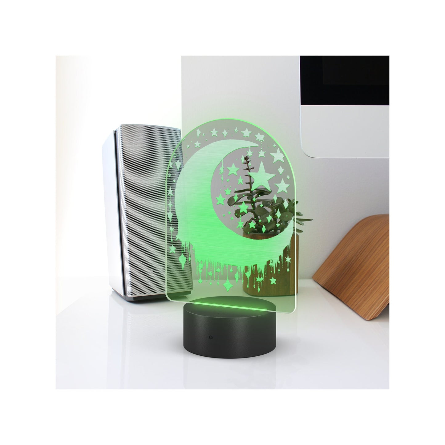 Night light, Color changing night light, Moon and stars night light, Bedroom light, Kids Night light, Nursery Decor