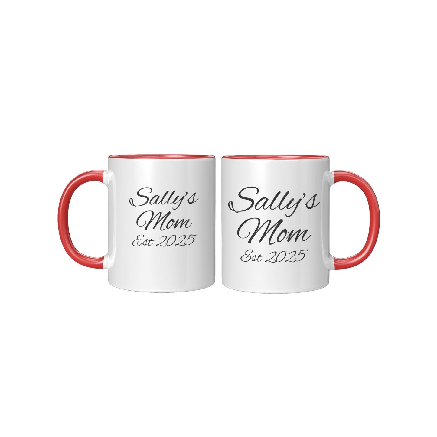 Personalized Mom Mug, New Mom gift idea's, New Parent gifts, Pregnancy announcement