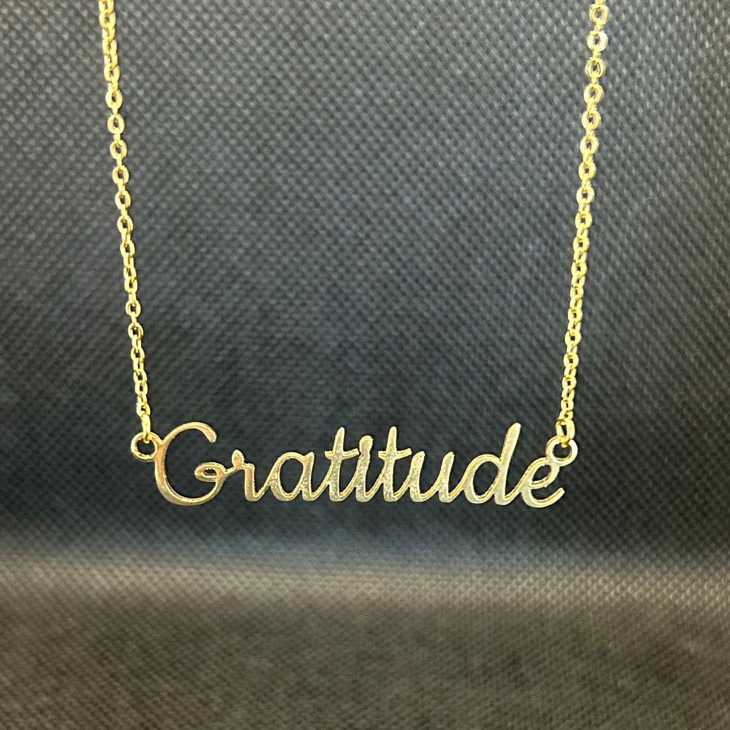 Personalized Word Of Intent Necklace / Inspiration Necklace / Customized Name Necklace / 316 Stainless Steel / Personal Growth