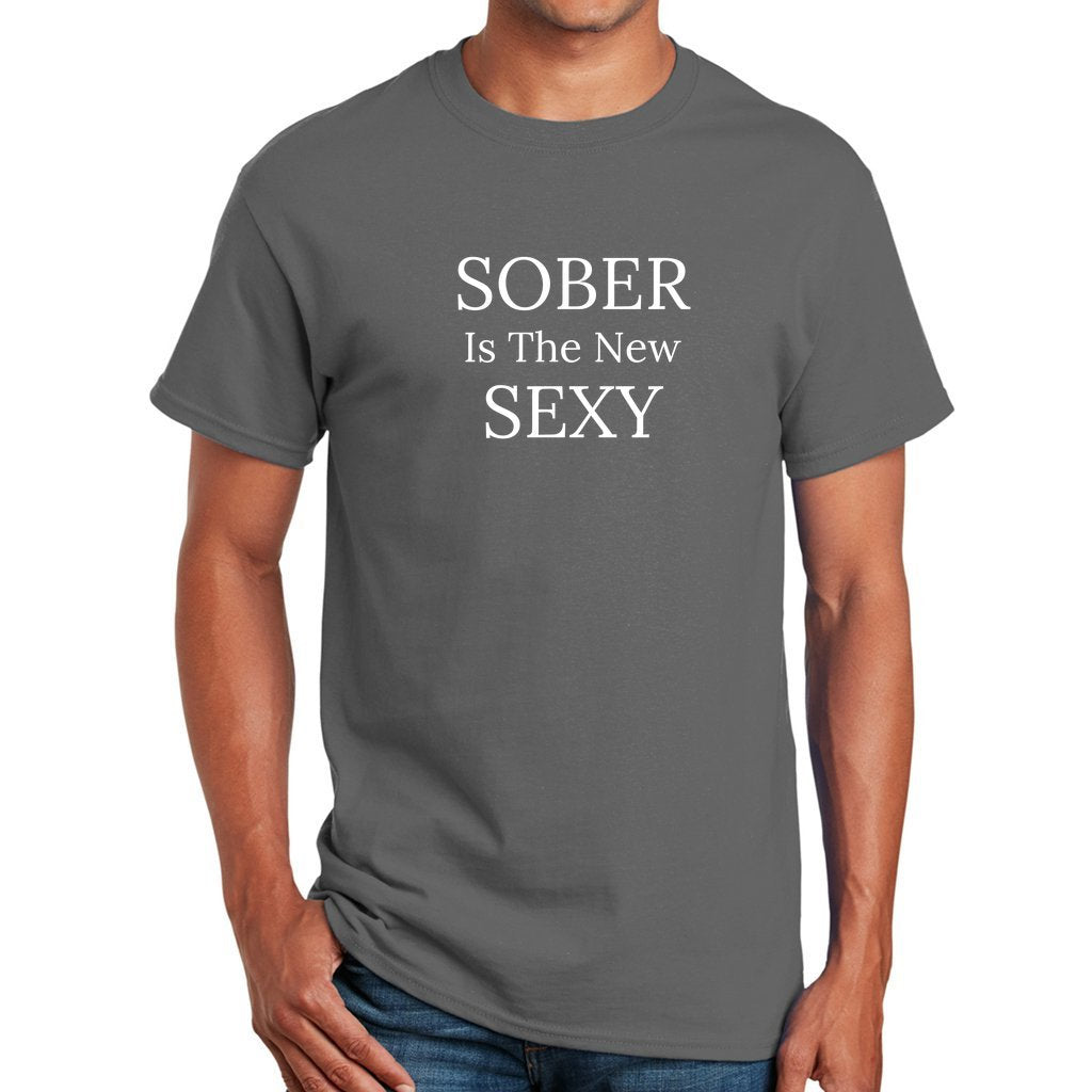 Sober Is the New Sexy T Shirt, Recovery/Sobriety Shirt, Sober Anniversary Gift, AA Recovery, Unisex Ultra Cotton T-Shirt
